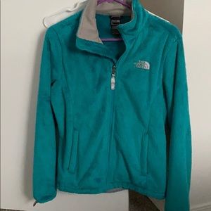 The North Face Osito Full Zip Jacket Teal